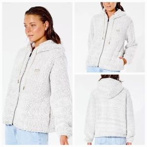 ❄️NWT❄️ RIP CURL SHERPA FULL-ZIP HOODIE JACKET XL